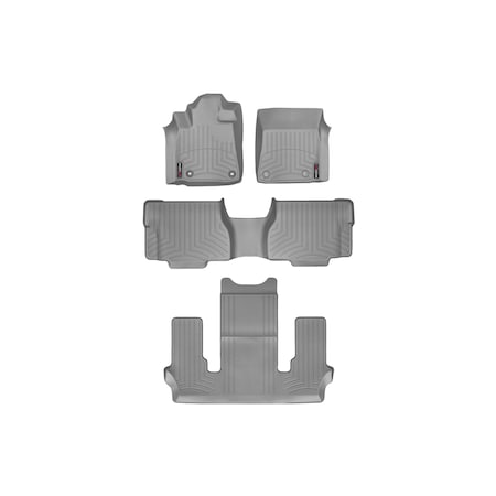 Weathertech Front, Rear, and Rear Floorliners, 464081-46093-7-5 464081-46093-7-5